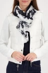 Monari Sjaal 410464 Blauw 1