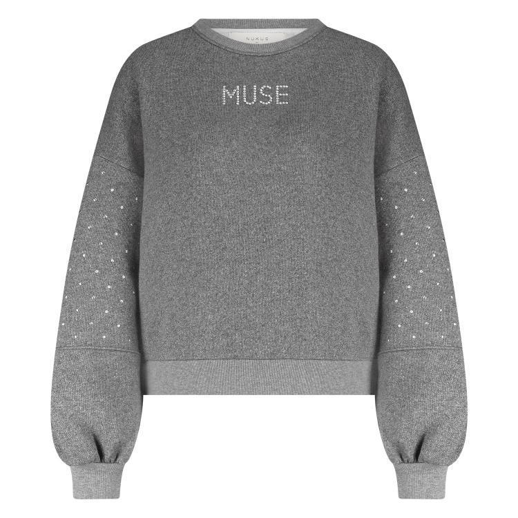 NUKUS Sweater NKF03018 Grijs 2