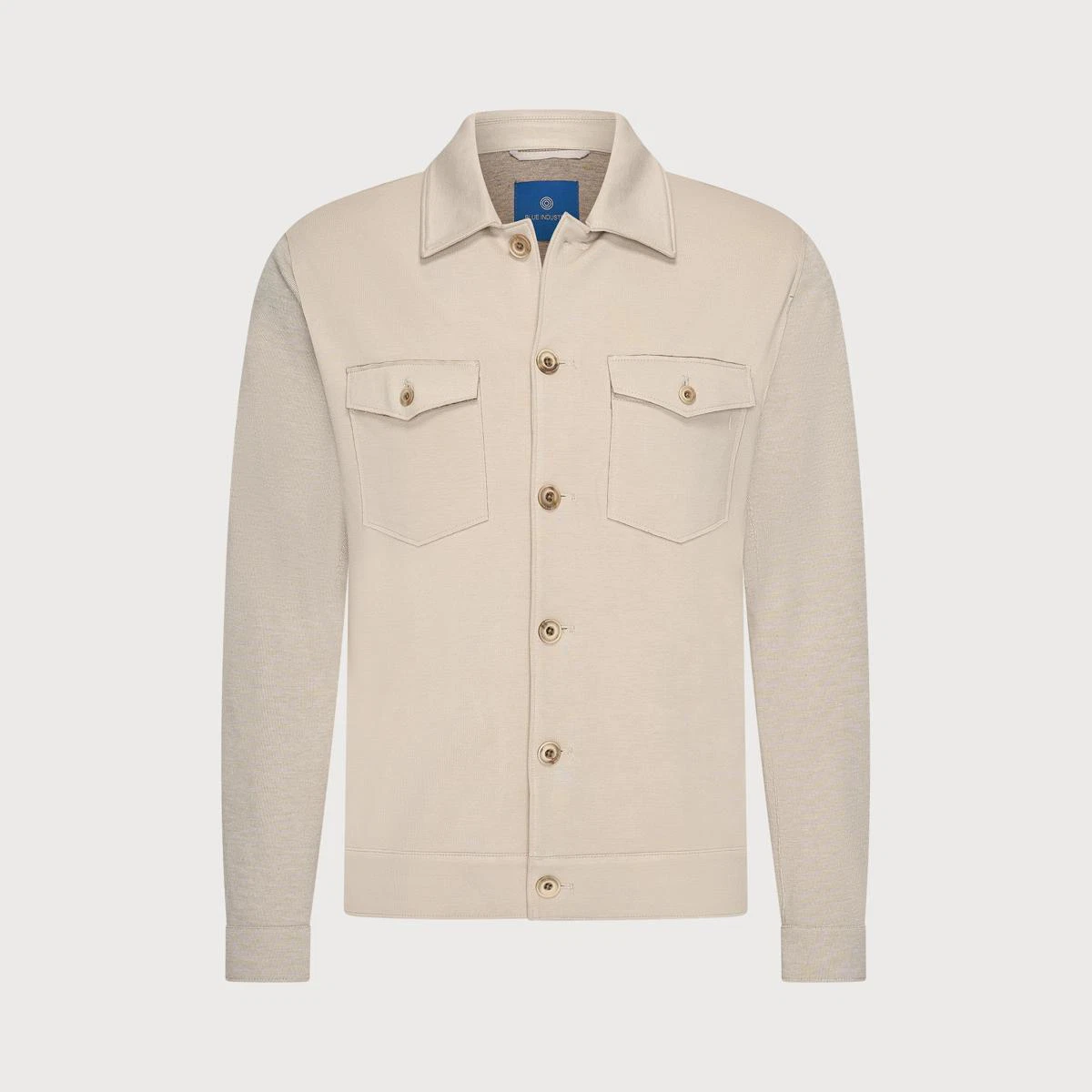 Blue Industry Overshirt MilanoS26-M33 Bruin 1