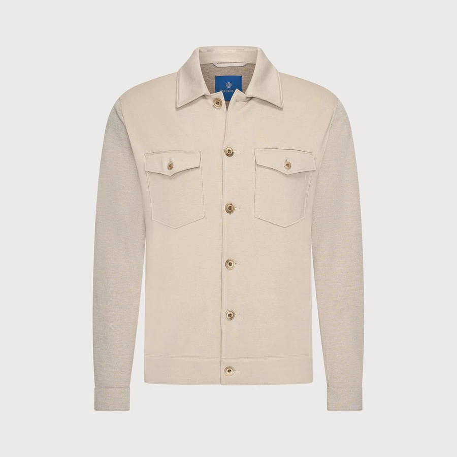 Blue Industry Overshirt MilanoS26-M33 Bruin 1