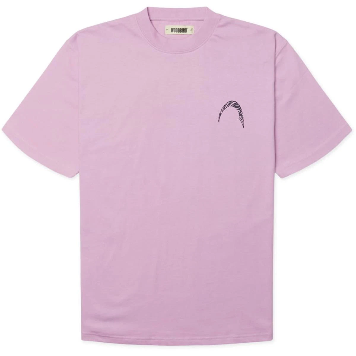 WOODBIRD T-Shirt Baine Paars 4