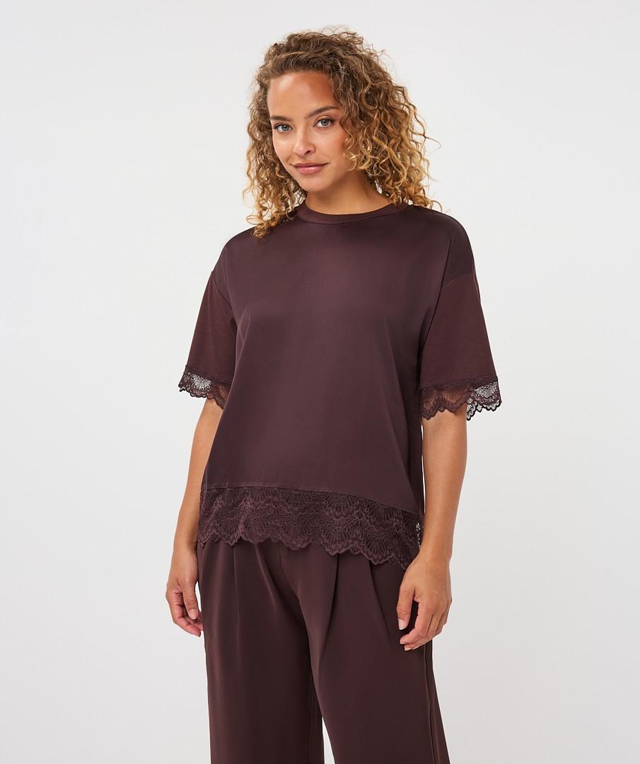 EsQualo T-Shirt F26.05516 Bruin 3