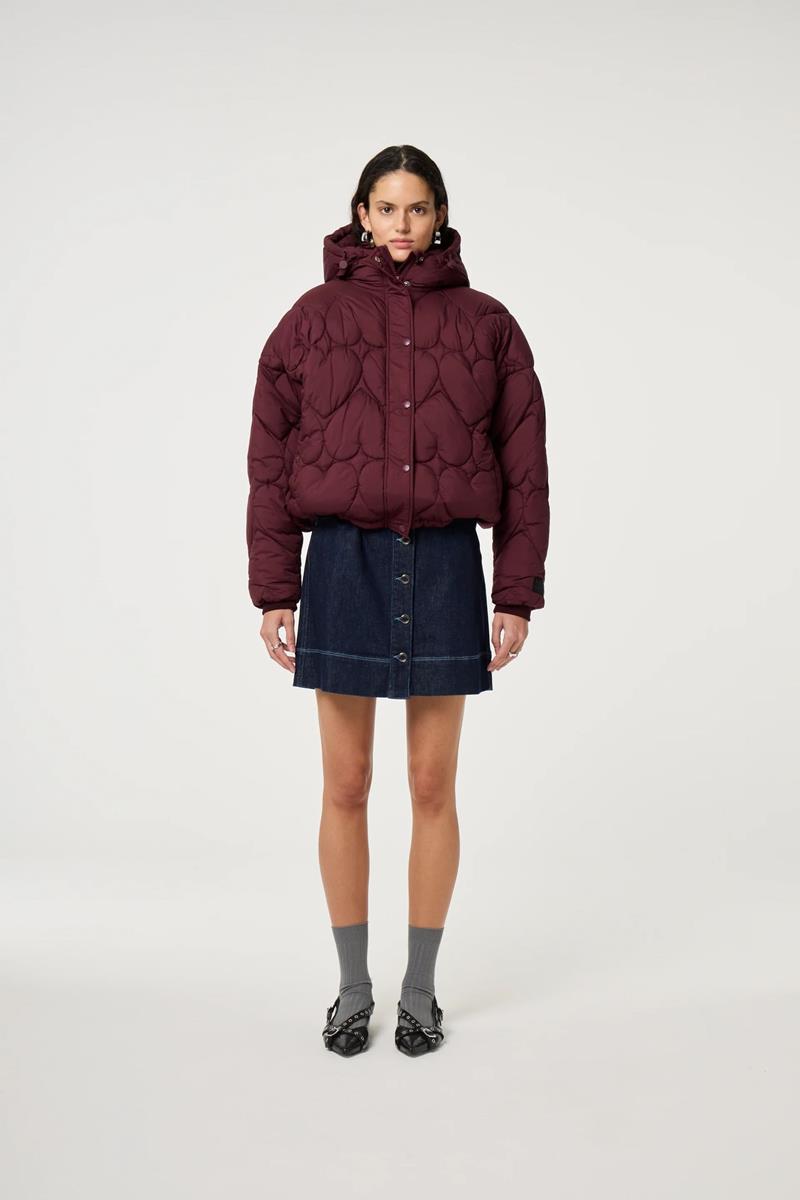 Fabienne Chapot Jas Prisca Puffer Rood 1