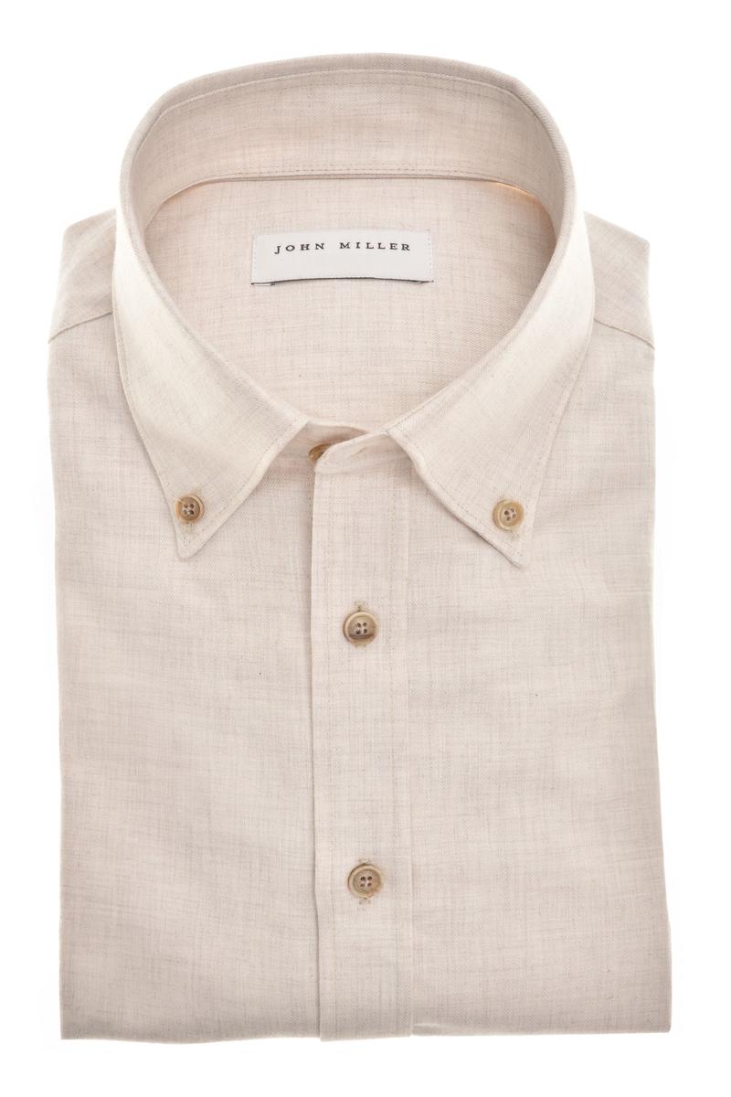John Miller Overhemd 5142957 Bruin 1