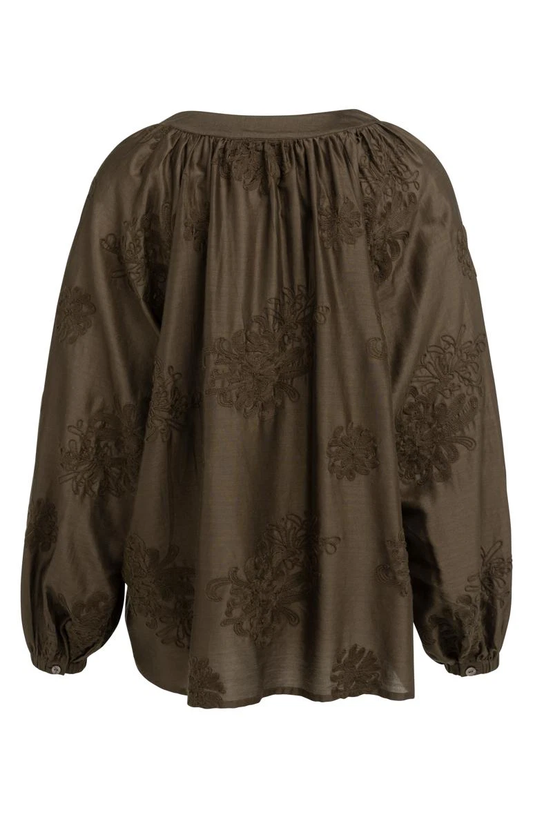 YAYA Blouse 01-201229-607 Bruin 3