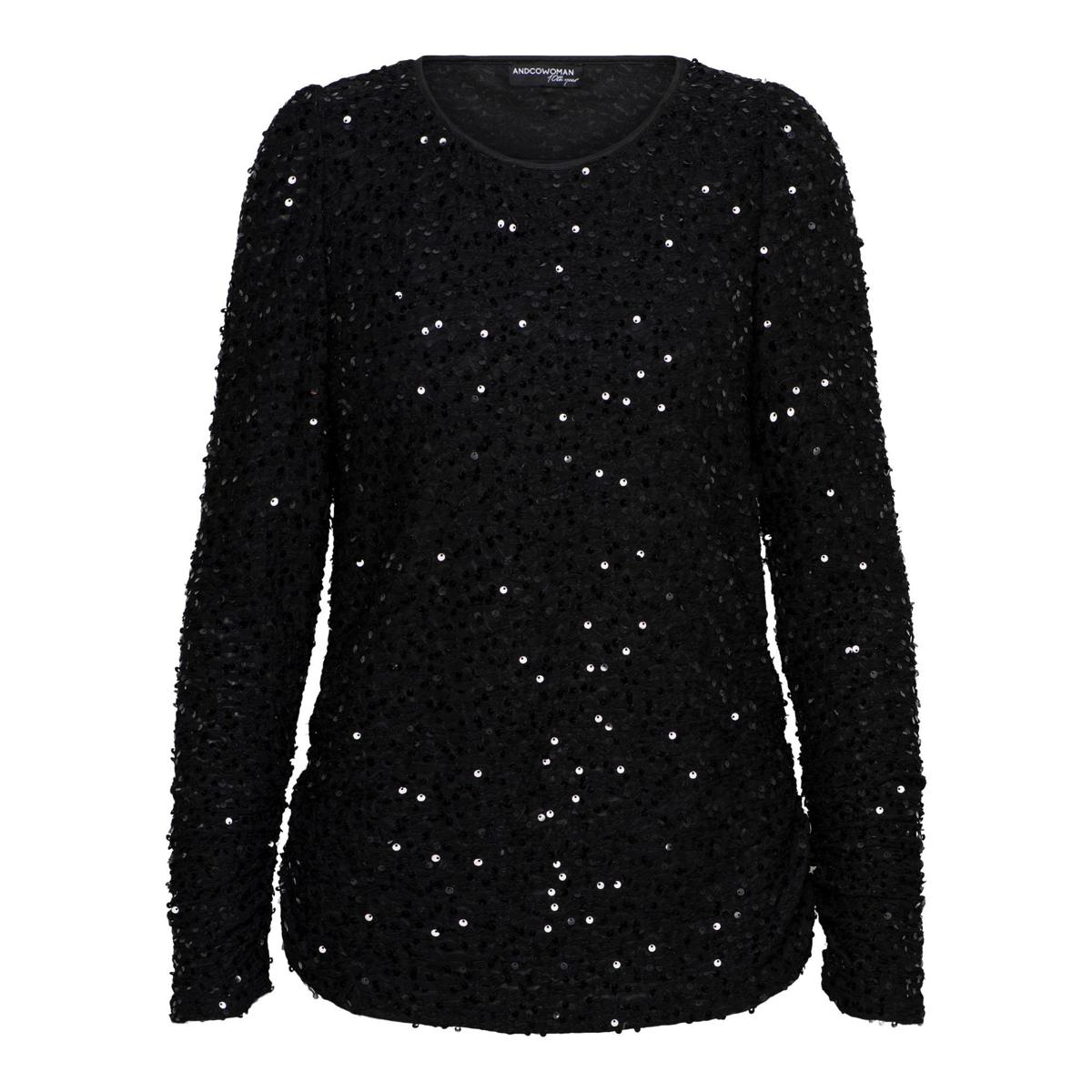 &Co Woman Blouse TO309 Zwart 1