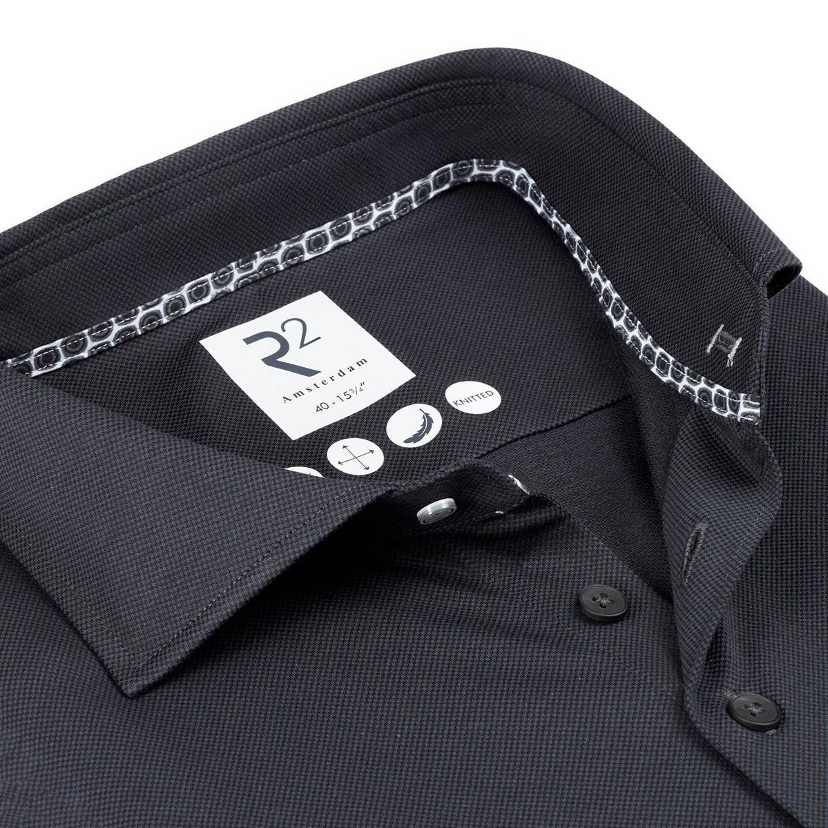 R2 Amsterdam Overhemd 130.WSP.031 Grijs 2