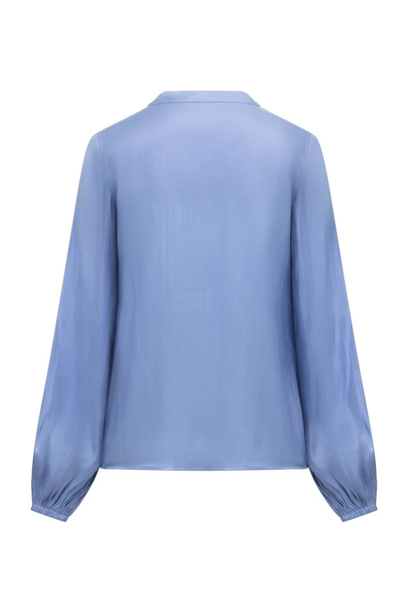 Label DOT Blouse 2621042 Blauw 3