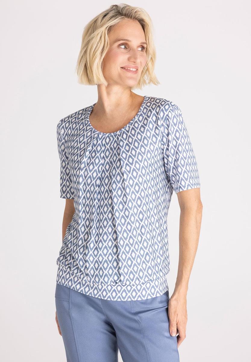 Frank Walder Blouse 716422 Blauw 1