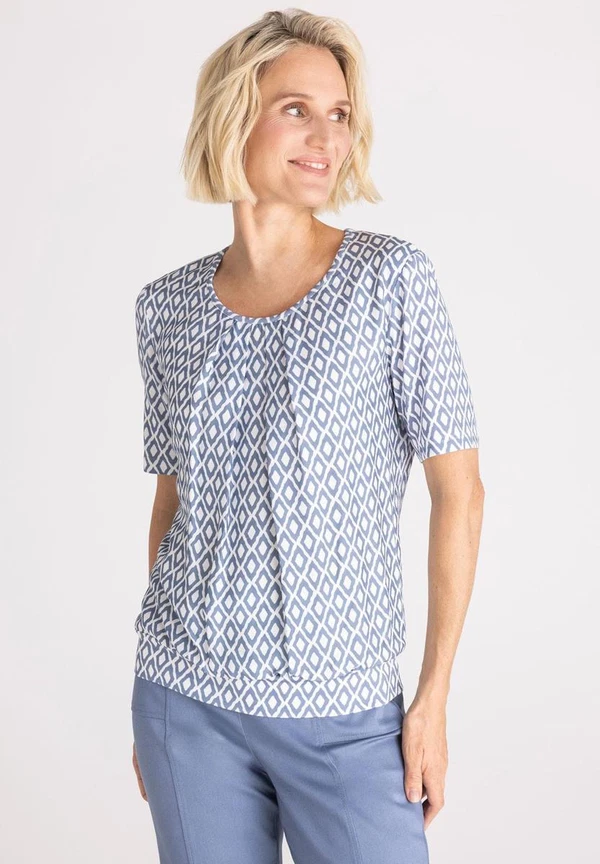 Frank Walder Blouse 716422 Blauw 1