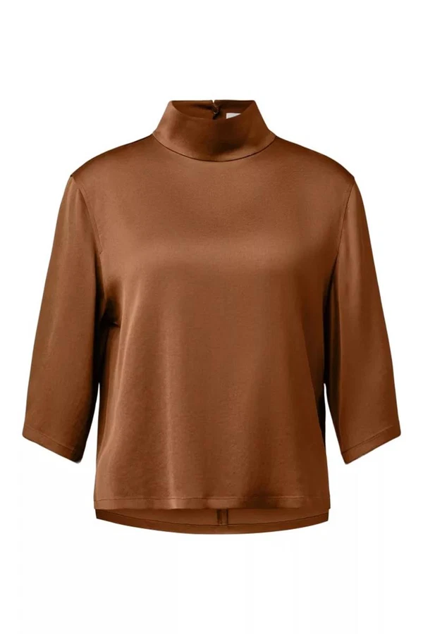 Drykorn T-Shirt Aletia Bruin 1
