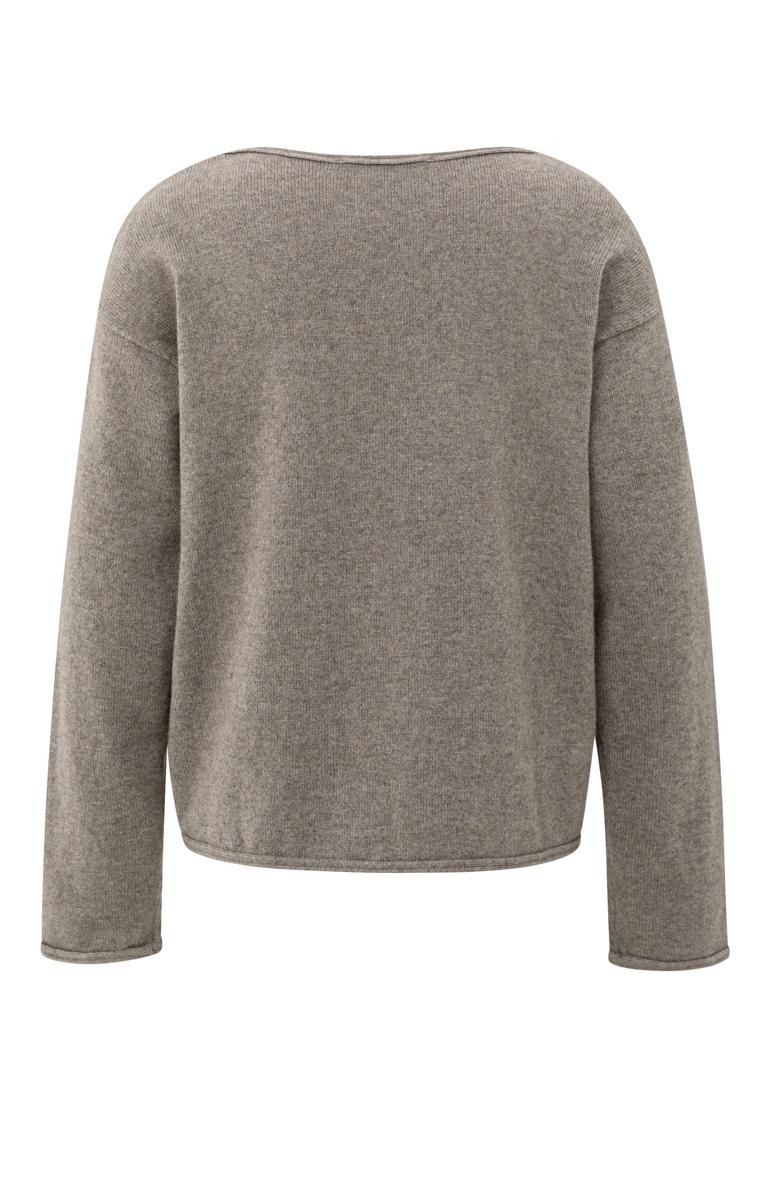 YAYA Trui 01-000489-509 Taupe 3