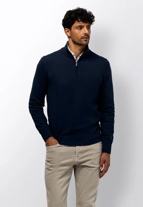 State of Art Trui 131-16121 Blauw 1