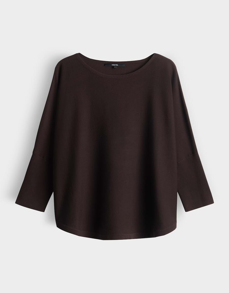 SOMEDAY Trui Tiraja Bruin 2