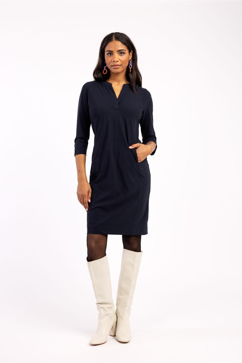 Studio Anneloes Studio Anneloes Jurk Simplicity Blauw 5