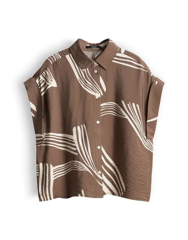 SOMEDAY Blouse 10566314184442 Bruin 1