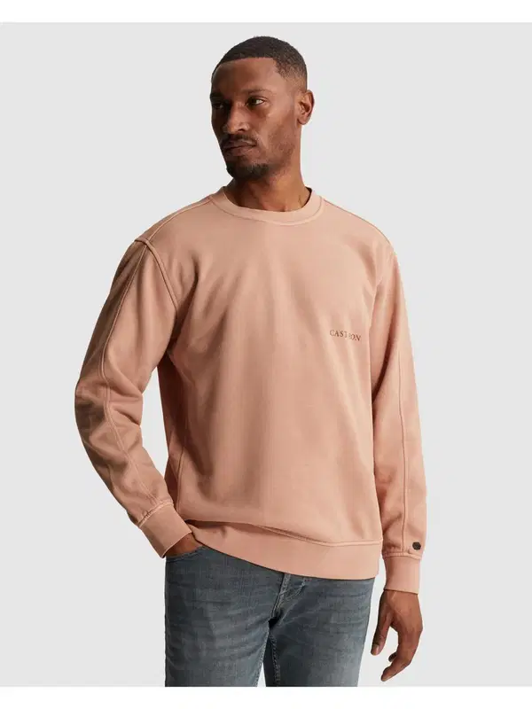 Cast Iron Sweater CSW2603401 Oranje 1