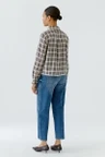 Oui Blouse 0100416 Bruin 3