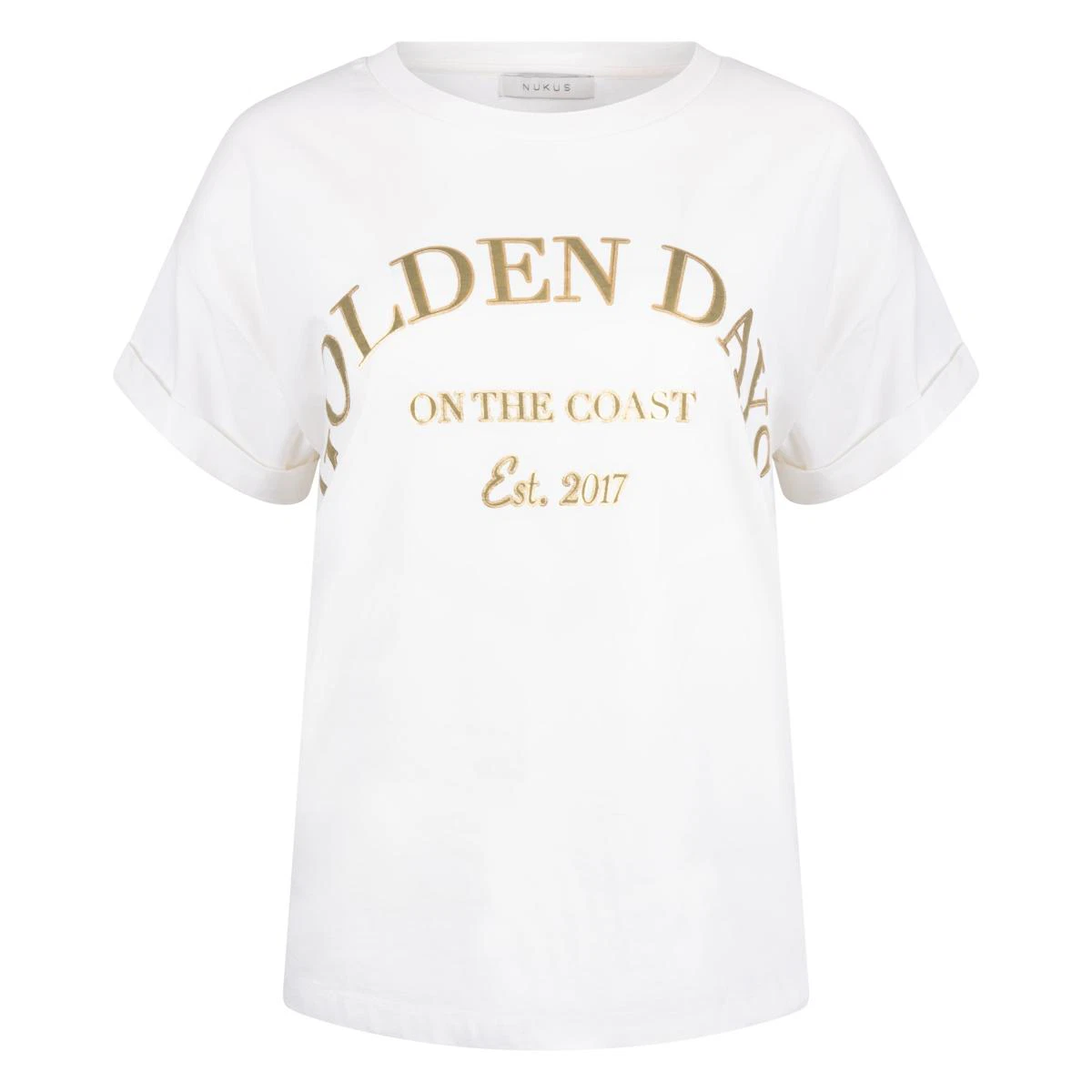 NUKUS T-Shirt Sanne Off-White 2