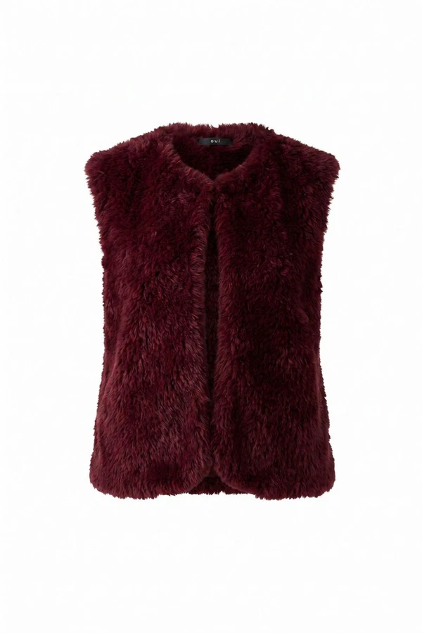 Oui Gilet 0098077 Rood 1