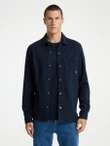 CHASIN Overshirt Axel Vorn Blauw 1