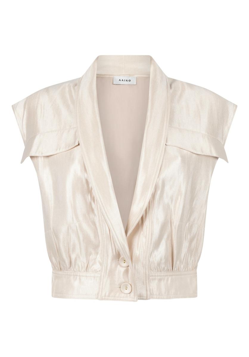 Aaiko Gilet LIES  VIS 545 Off-White 2