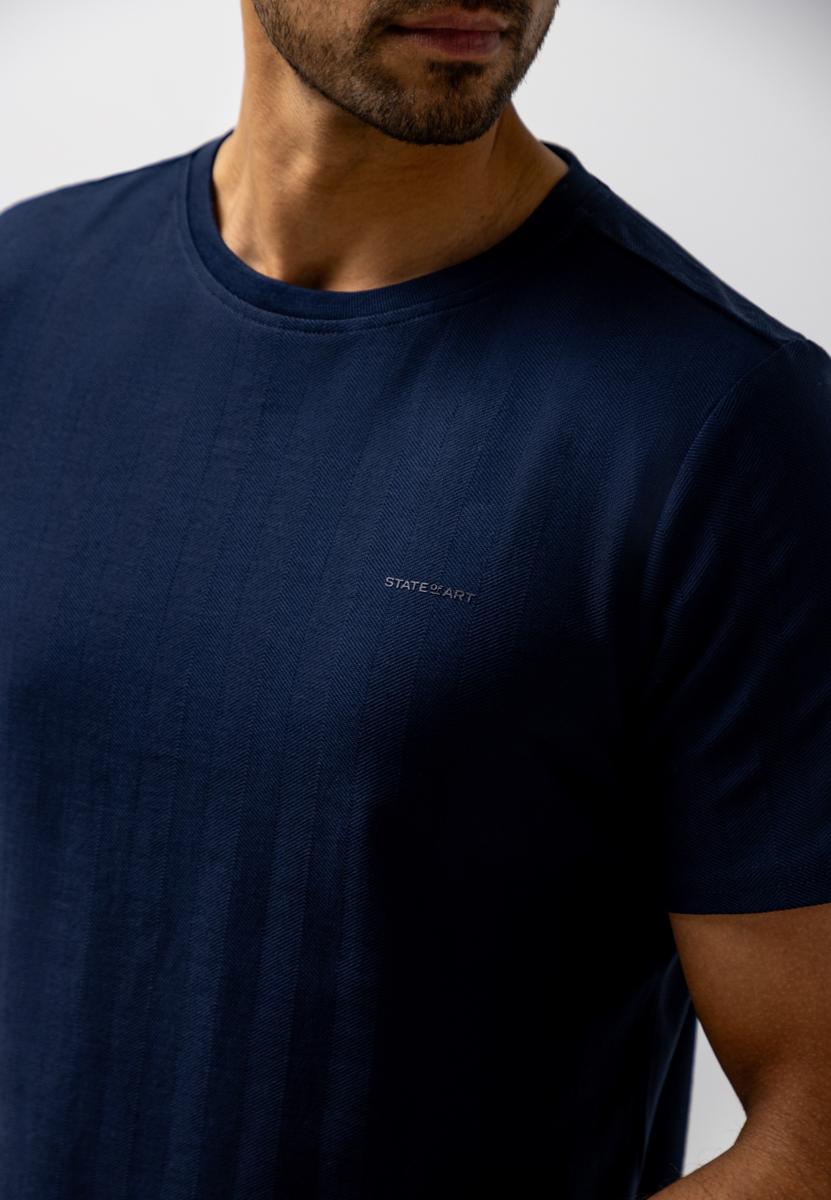 State of Art T-Shirt 361-26399 Blauw 4