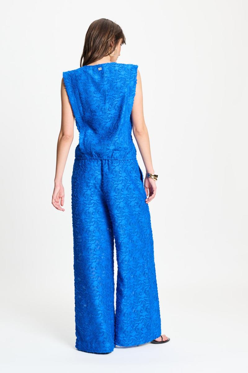 POM Amsterdam Pantalon SP9566 Blauw 6