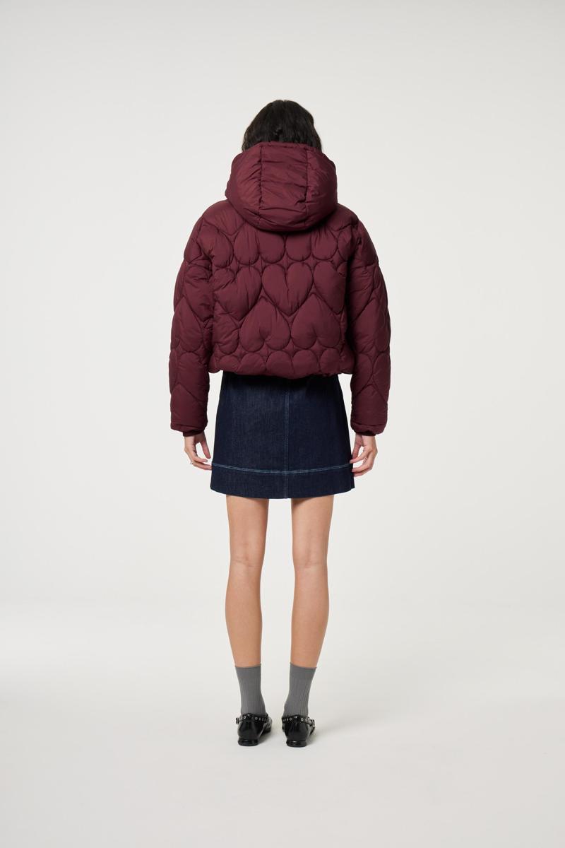 Fabienne Chapot Jas Prisca Puffer Rood 3
