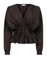 Copenhagen Muse Blouse Poplin Bruin 1