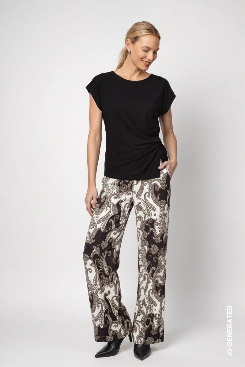 Monari T-Shirt 809834 Zwart 3
