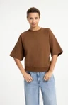 YAYA Sweater 01-109126-608 Bruin 1
