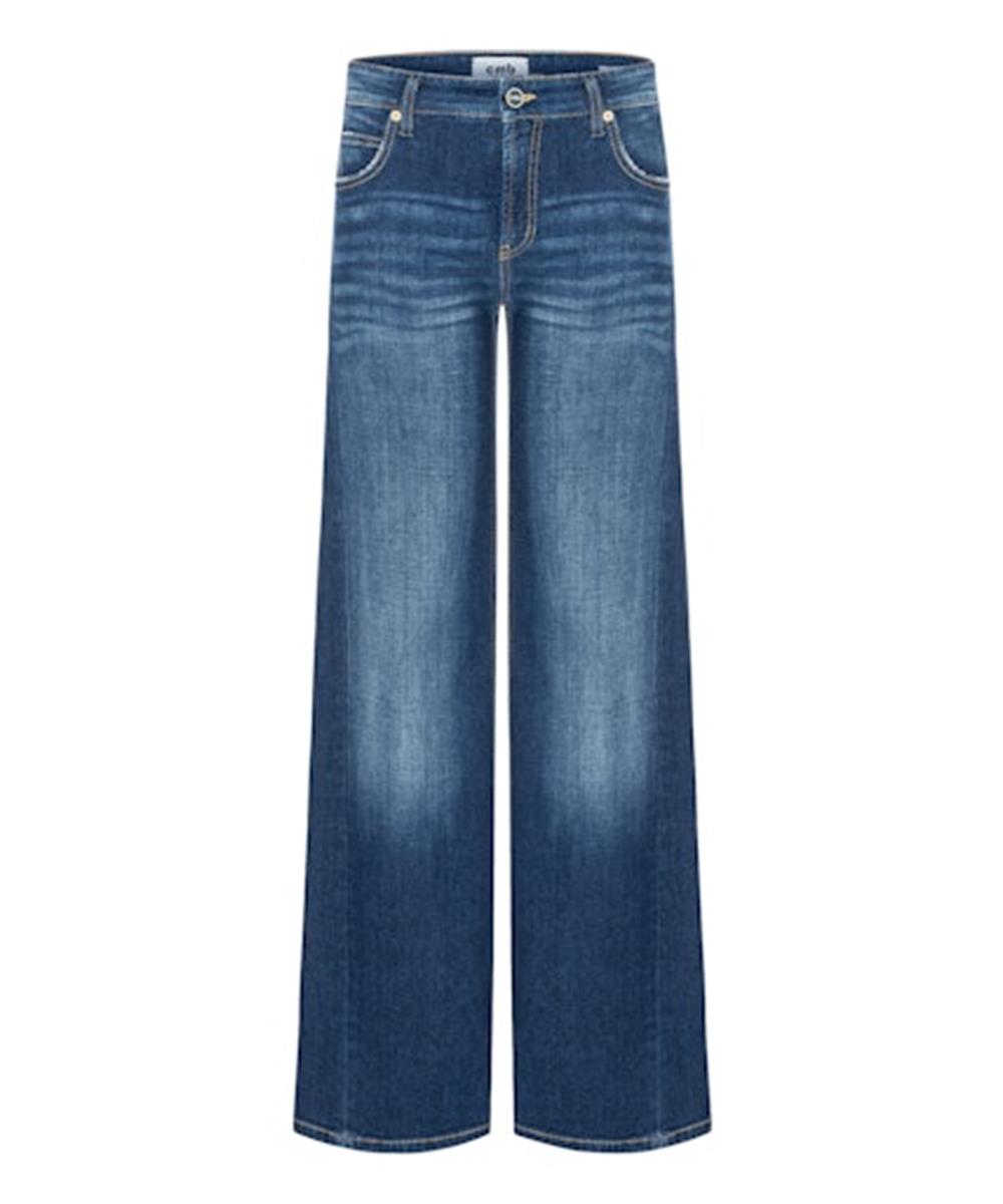 Cambio Jeans Palazzo Patch Blauw 2