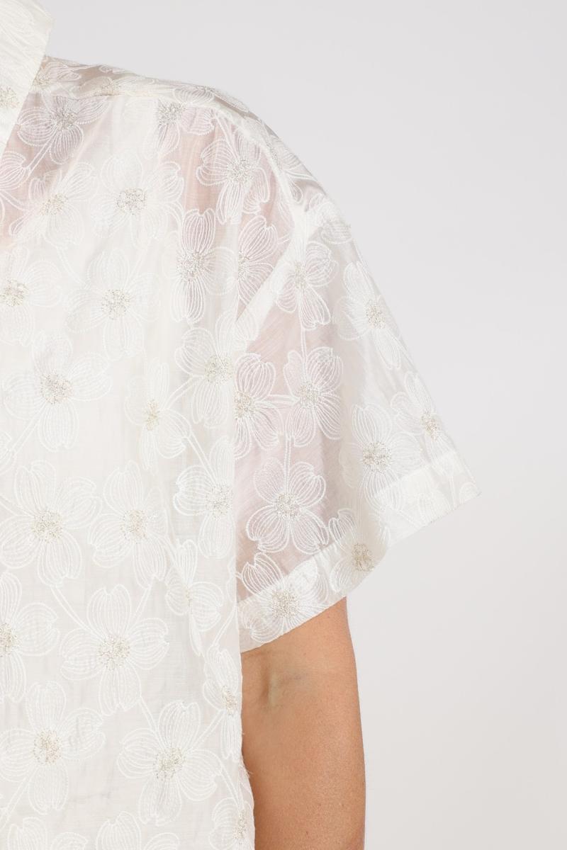 NUKUS Blouse Britt Off-White 5