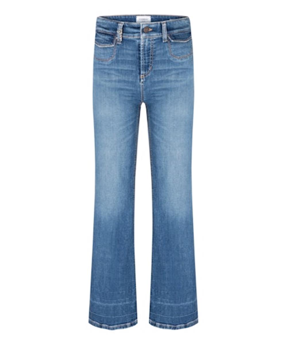 Cambio Jeans Fabienne Pocket Blauw 2