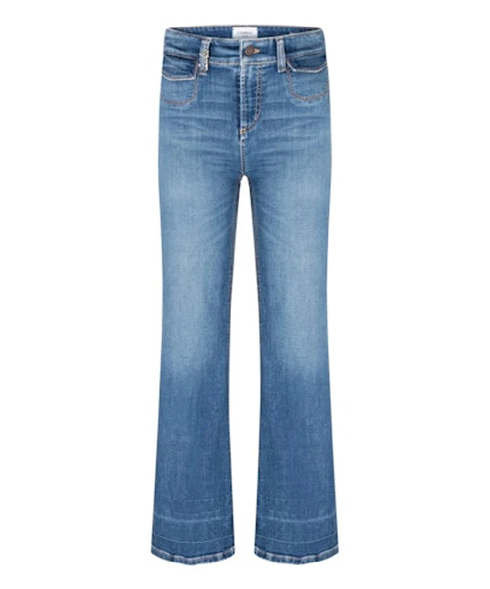 Cambio Jeans Fabienne Pocket Blauw 2