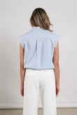 NUKUS Blouse Abby Blauw 3