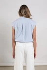 NUKUS Blouse Abby Blauw 3