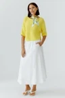 Oui Sjaal 0098767 Geel  4