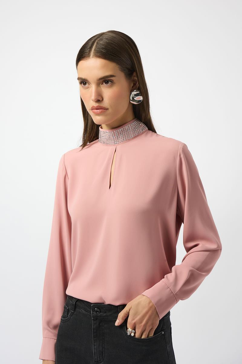 Joseph Ribkoff Blouse 253216 Roze 1