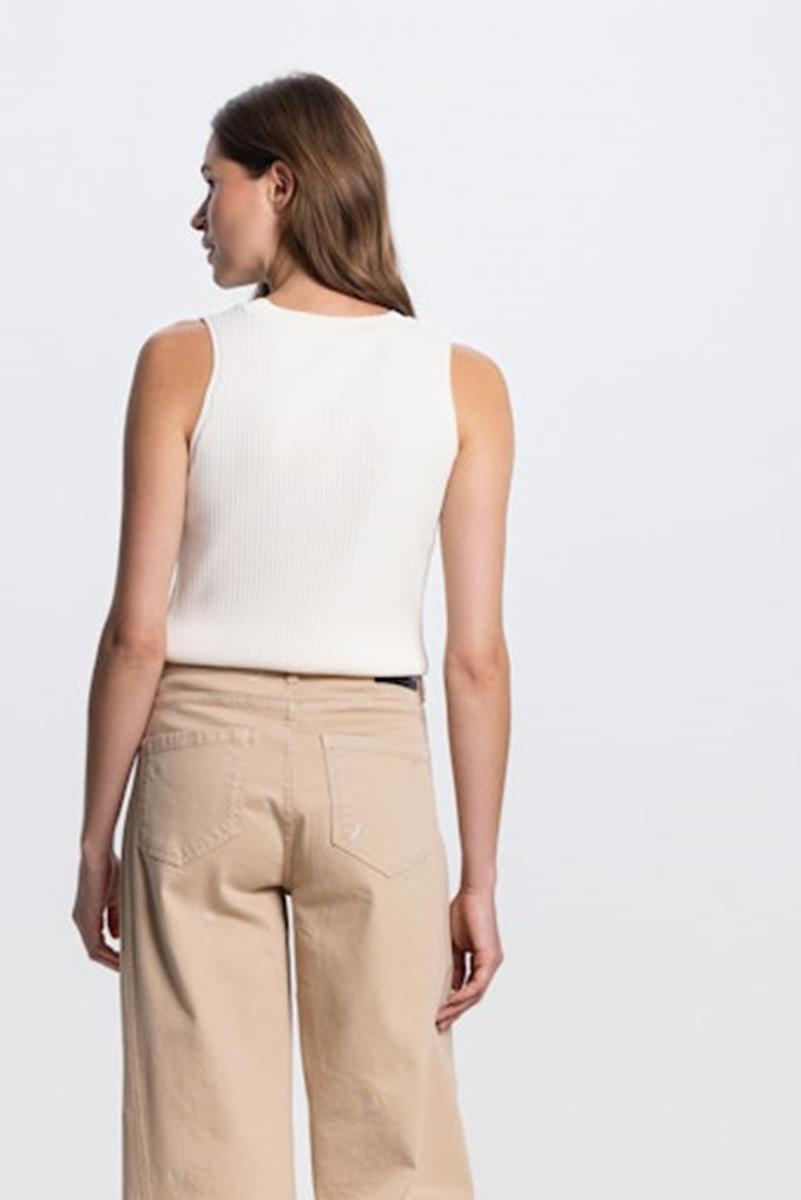 Jansen Amsterdam Top Moise Off-White 3