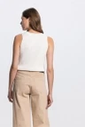Jansen Amsterdam Top Moise Off-White 3