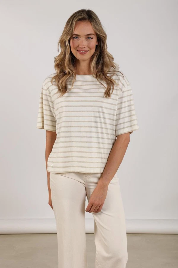 NUKUS T-Shirt Saartje Off-White 1
