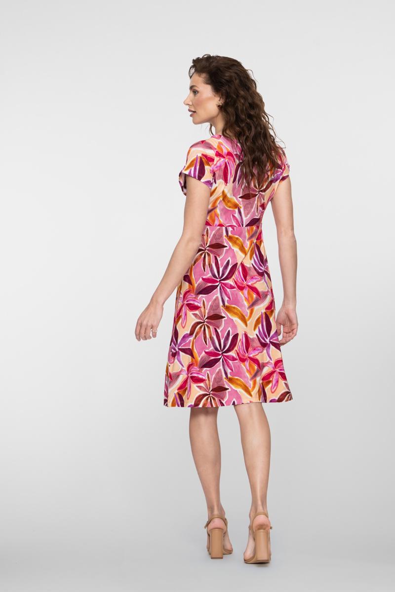 Geisha Jurk 67154-60 JUNE Roze 3