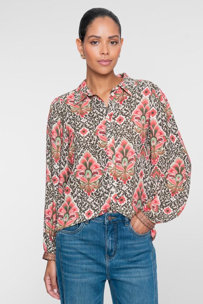 Geisha Blouse 63937-20 Groen 1