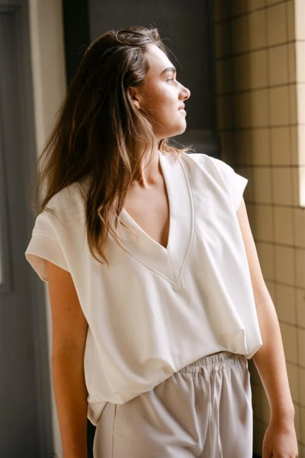 Aimée the Label Sweater Katja Off-White 1
