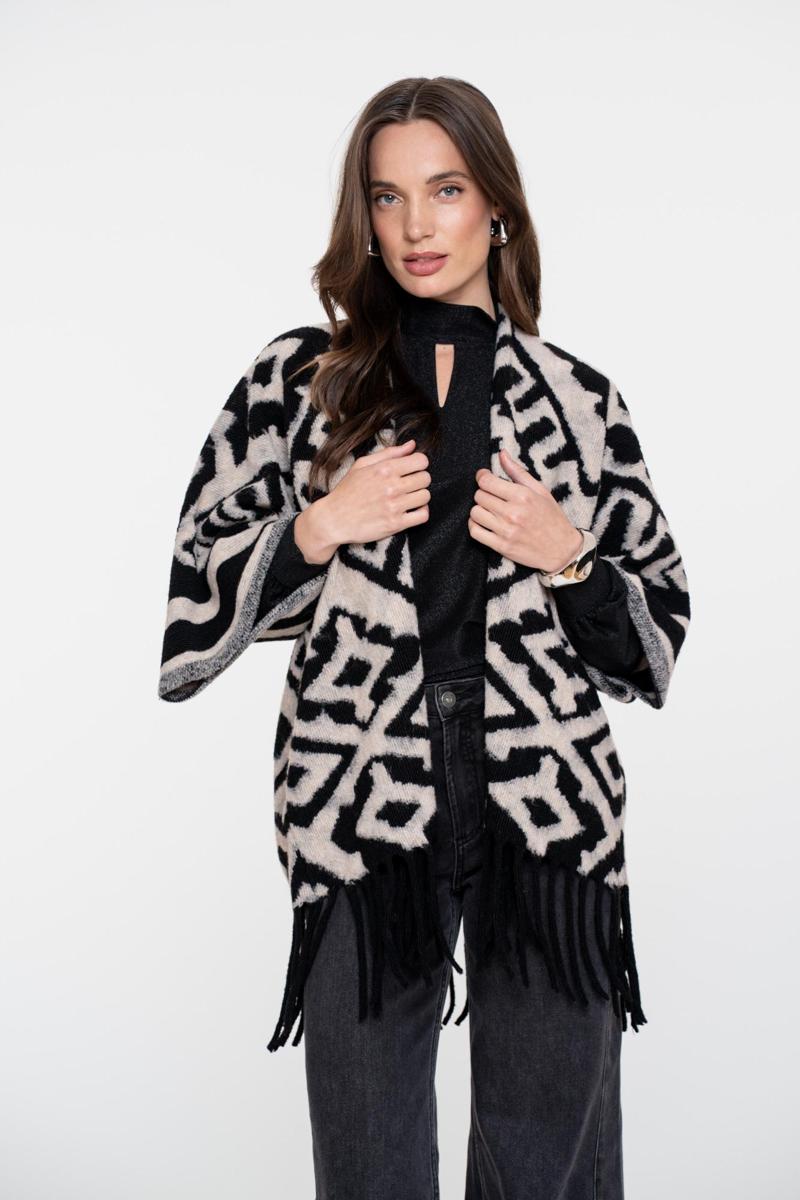 Geisha Vest 55537-70 Zwart 5