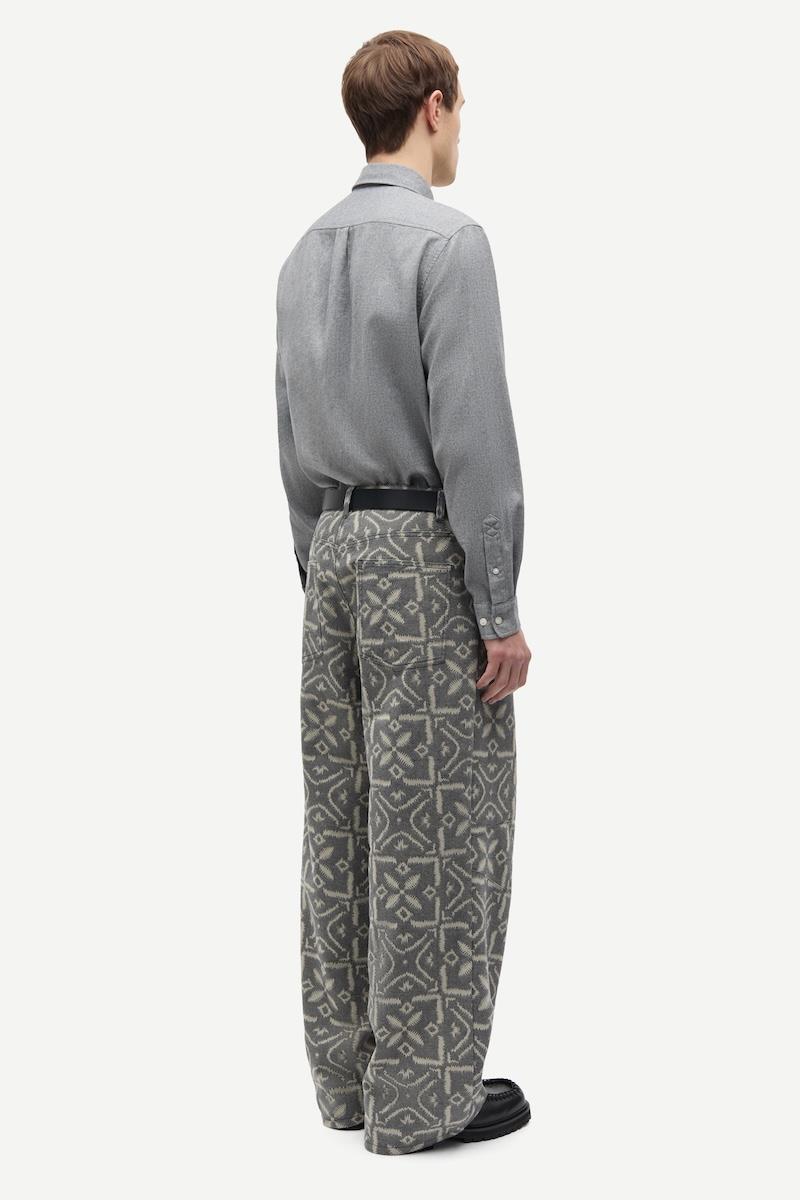 Samsøe Samsøe Pantalon Sabruce Grijs 3