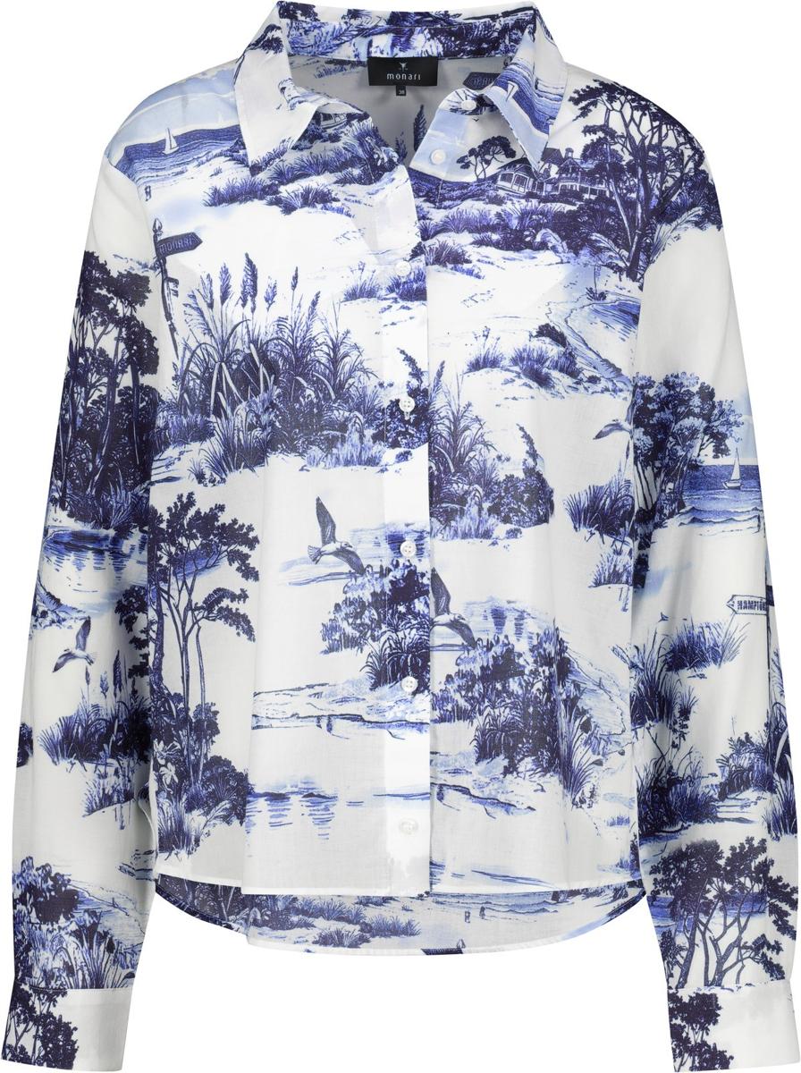 Monari Blouse 410637 Blauw 2