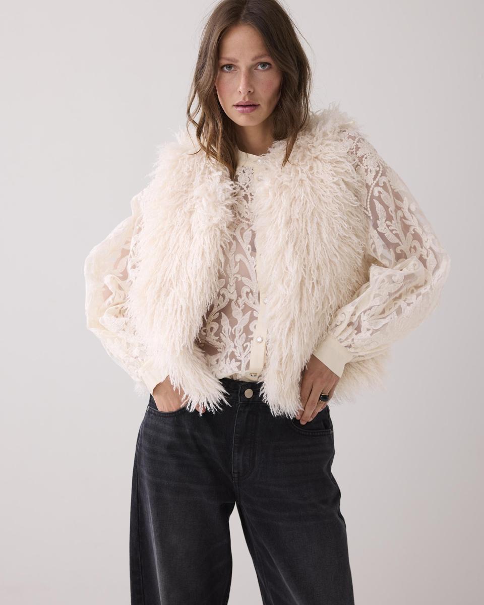 Summum Gilet 9s140-12299 Off-White 1